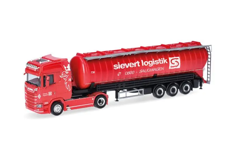 Herpa : Scania CS 20 HD Saugsilo Sievert Logistik