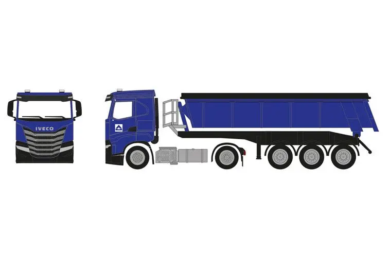 Herpa : Iveco S-Way ND T.Sz. Hoch Tief