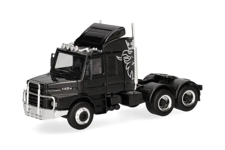 Herpa : Scania Hauber / Torpedo 142 3a. (6x4), zwart