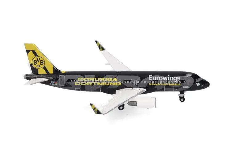 [HER 538657] Herpa : Airbus A320 Eurowings BVB Mannschaftsairbus [1/500]