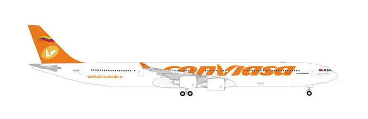 Herpa : Airbus A340-600 Conviasa General en Jefe Rafael Urdaneta [1/500]