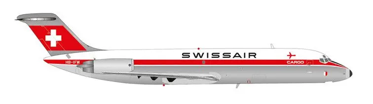 [HER 573344] Herpa : Douglas DC-9-30F Swissair (Cargo) Payerne [1/200]