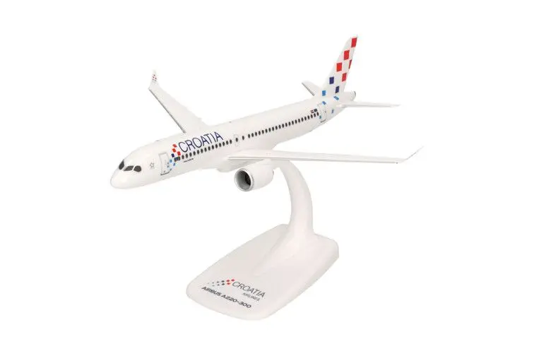 [HER 614566] Herpa : Airbus A220-300 Croatia Airlines Zagreb [1/200]