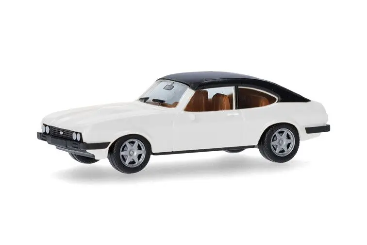 Herpa : Ford Capri II + Vinyl dak, wit