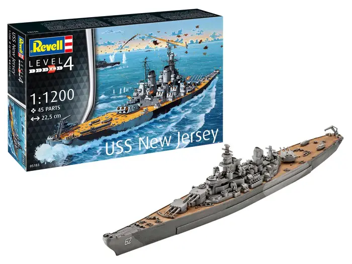 Revell : USS New Jersey │ Starter Kit
