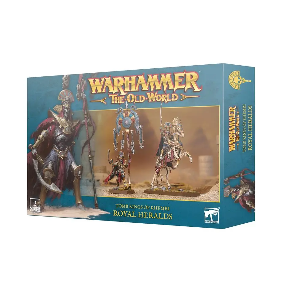 [GAW 07-13] Tomb King of Khemri : Royal Heralds │ Warhammer The Old World