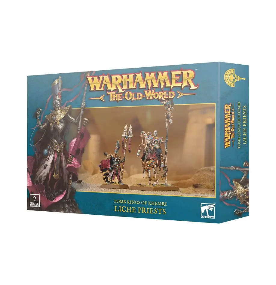 [GAW 07-14] Tomb King of Khemri : Liche Priests │ Warhammer The Old World