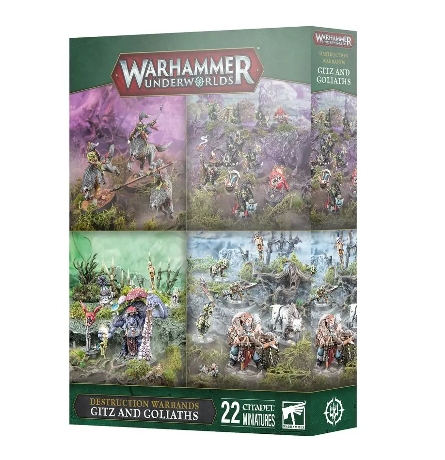 [GAW 109-43] Warhammer Underworlds : Bandes de la Destruction "Gitz and Goliaths" │ Warhammer Age of Sigmar
