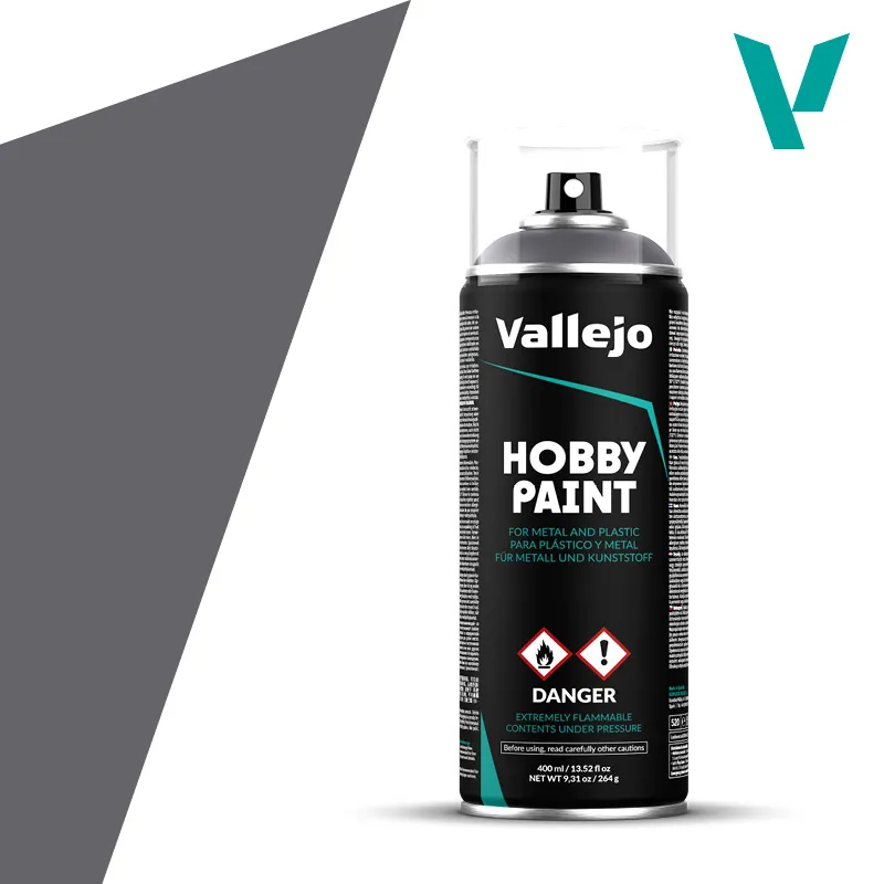 [VAL 28031] Vallejo : Spray Acrylique "Gunmetal" (400ml)
