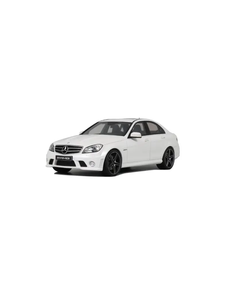 GT Spirit : Mercedes C63 AMG │ 2007 - White 1/18 [1/18]