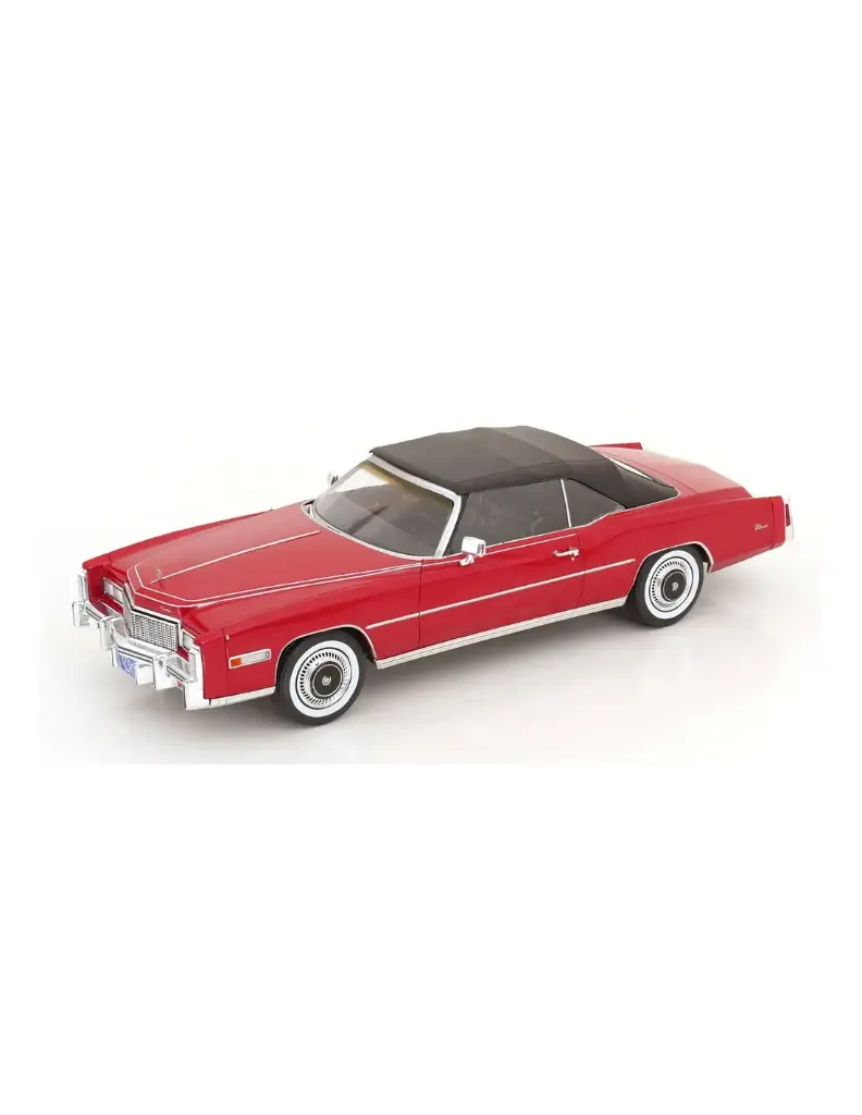 Modelcar : Cadillac Eldorado Convertible │1976 Rouge - 1/18 [1/18]