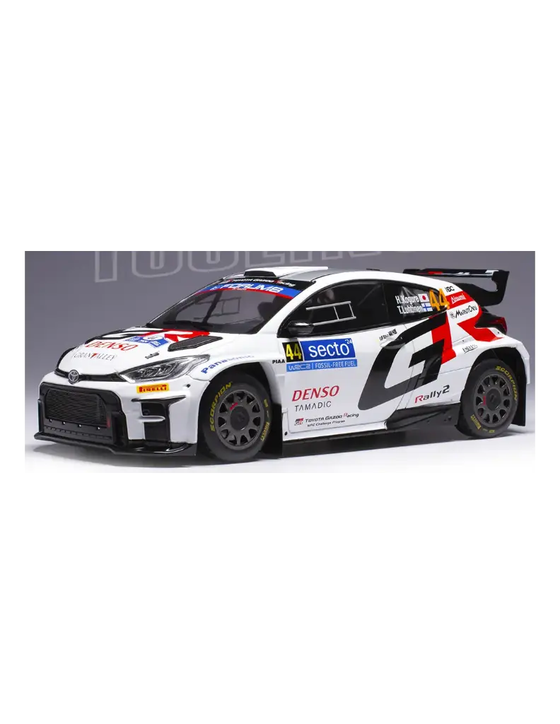 Ixo Models : Toyota GR Yaris Rally 2 │ No.44 Kogure Finland 2024 1/18 [1/18]
