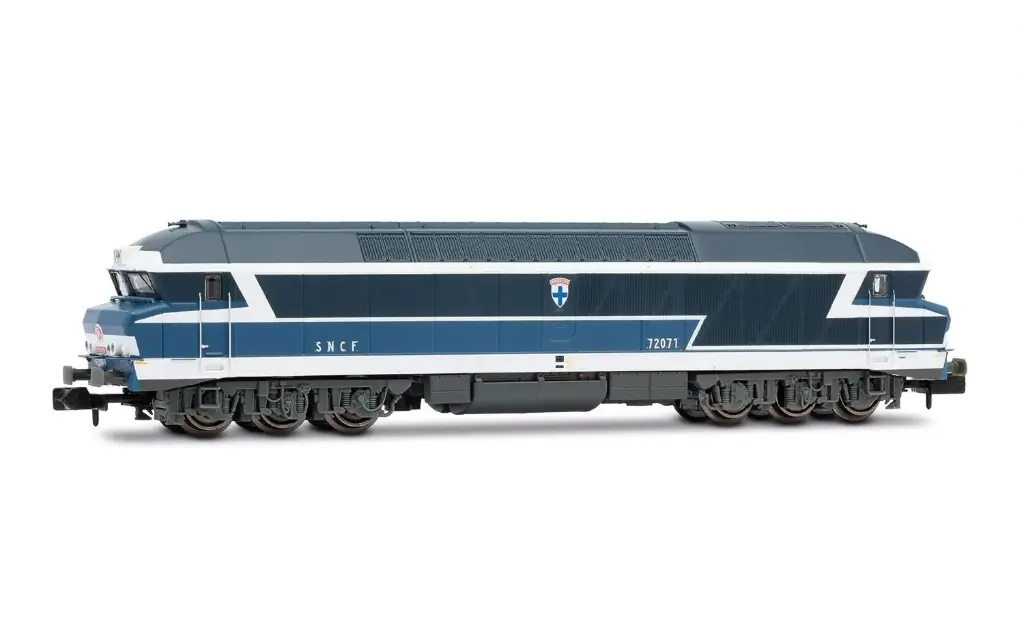 [ARN HN2651S] Arnold : Locomotive diesel CC 72071 « Marseille », livrée original │ DC Sound