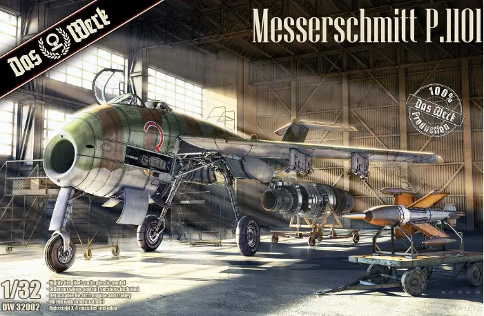 [DAW DW32002] Das Werk : Messerschmitt P.1101 