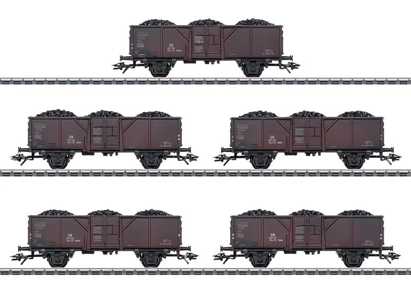 Marklin : 5 Wagons Fd-z-72 Ommv