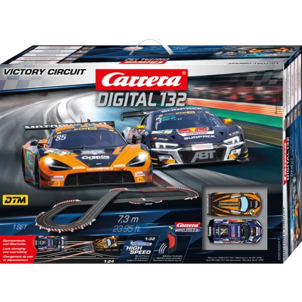 [CAE 20030047] Carrera : Circuit Victory Digital 132 Audi R8 - Mclaren 720S 