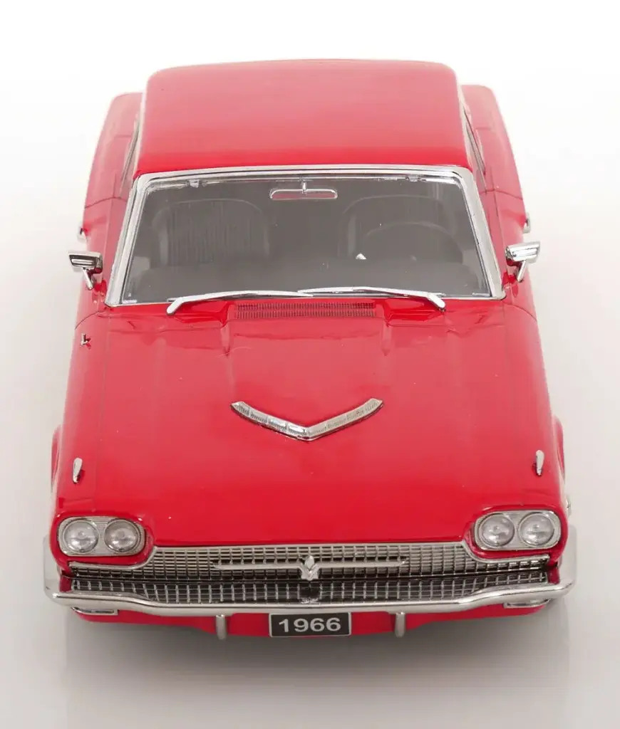 KK-Scale : 1966 Ford Thunderbird Hardtop Coupé - Rouge [1/18]
