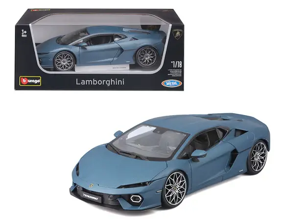 Burago : Lamborghini Temerario  │ Bleu - 2024 [1/18]