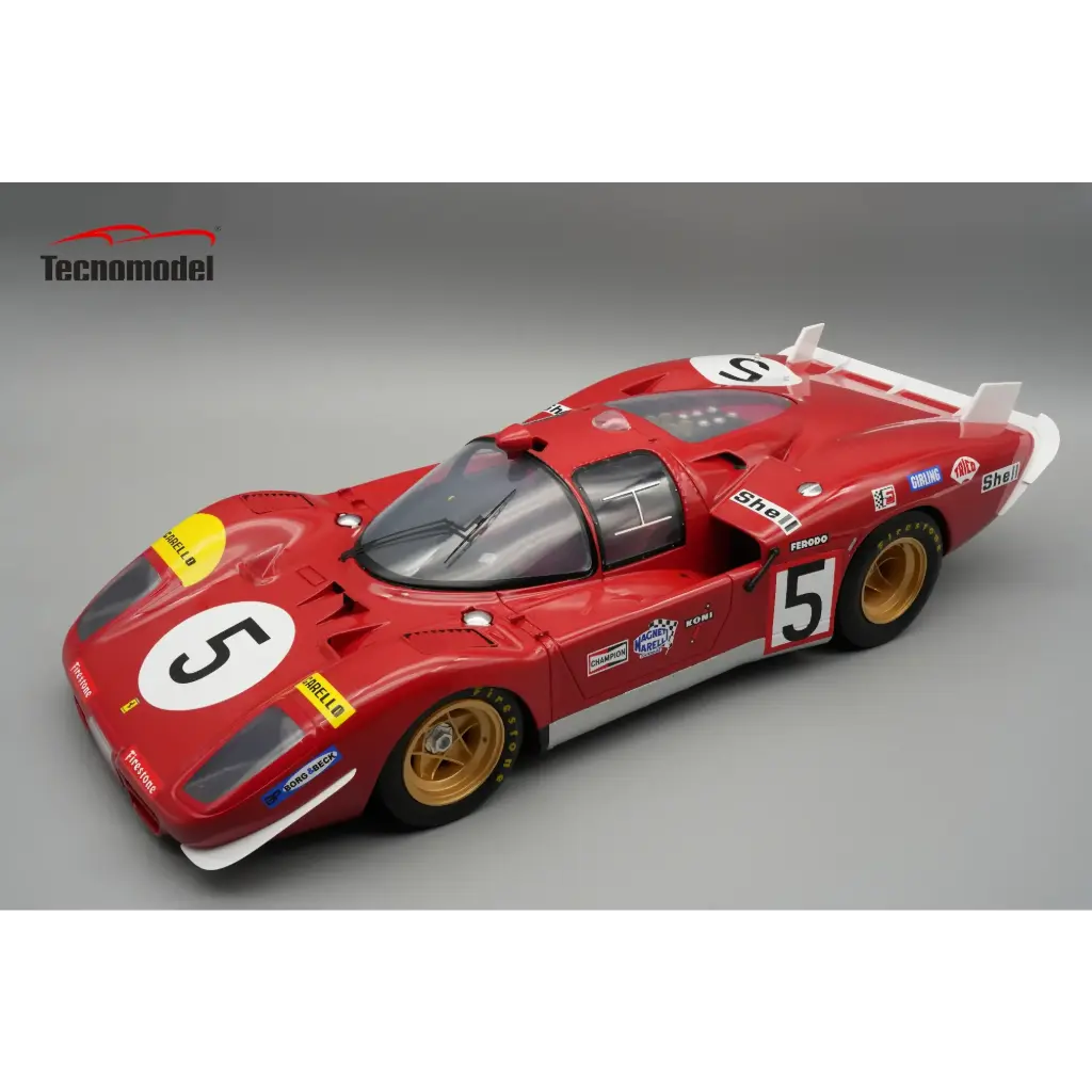 Tecnomodel : Ferrari 512S Long Tail Le Mans 24h 1970 ickx-Schetty