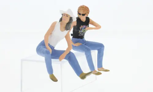 KK-Scale : Set de 2 Figurines Thelma & Louise  [1/18]