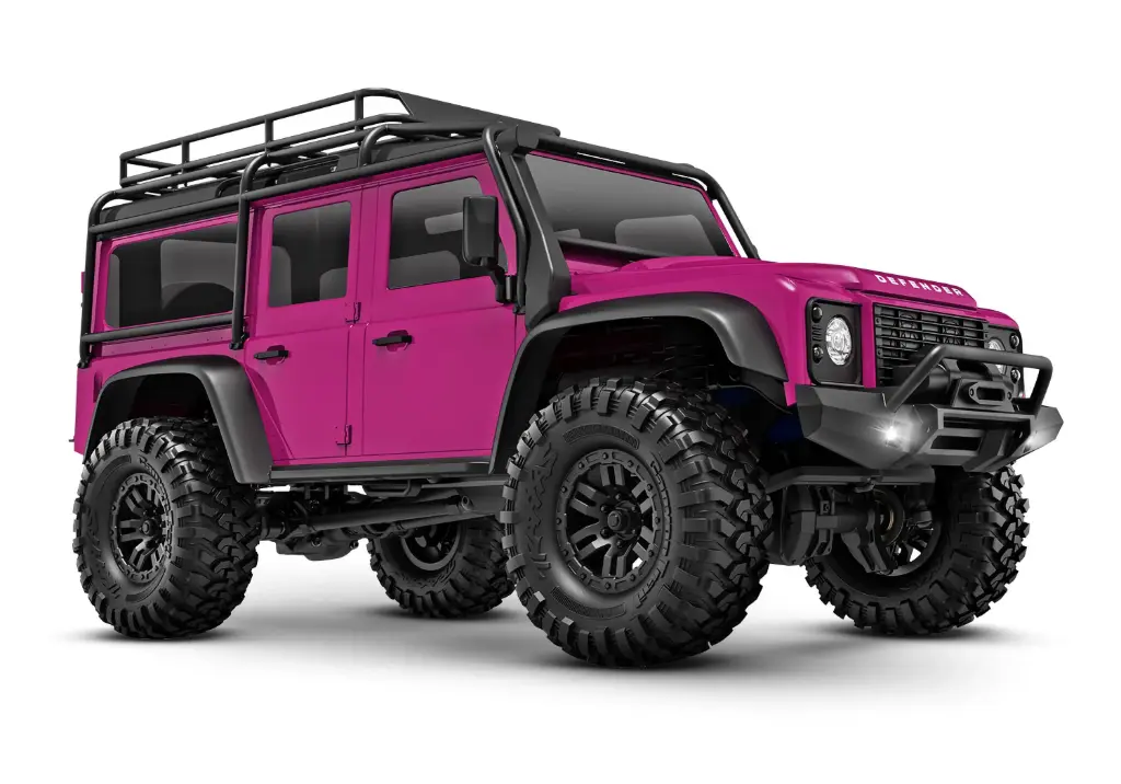 [TAX 97054-1-PINK] Traxxas : TRX-4M Land Rover Defender (Noir) [TRX97054-1-Pink]  