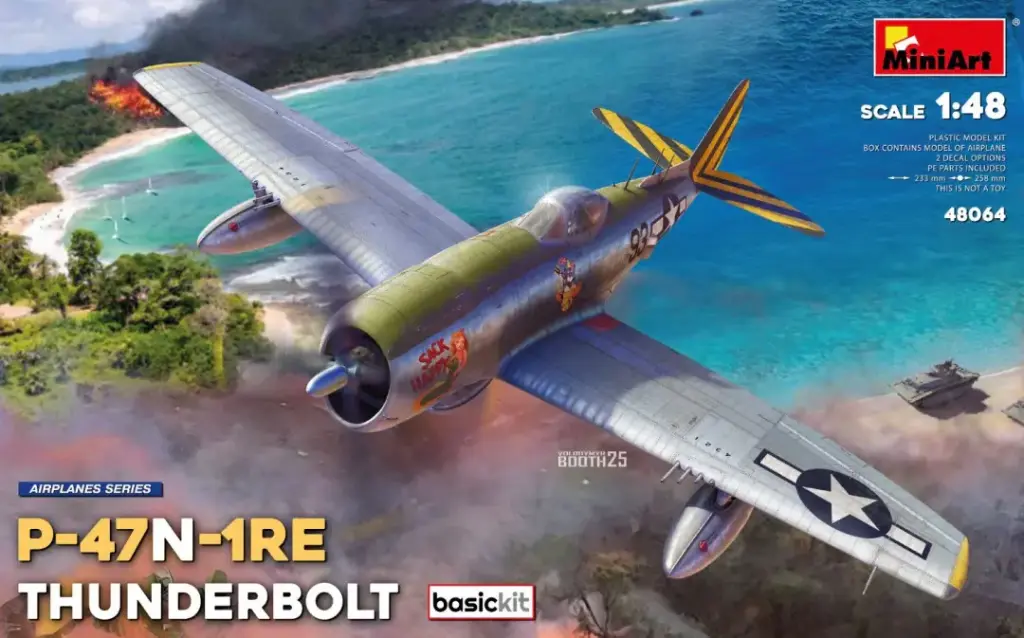 MiniArt : P-47N-1RE Thunderbolt │ Basic kit