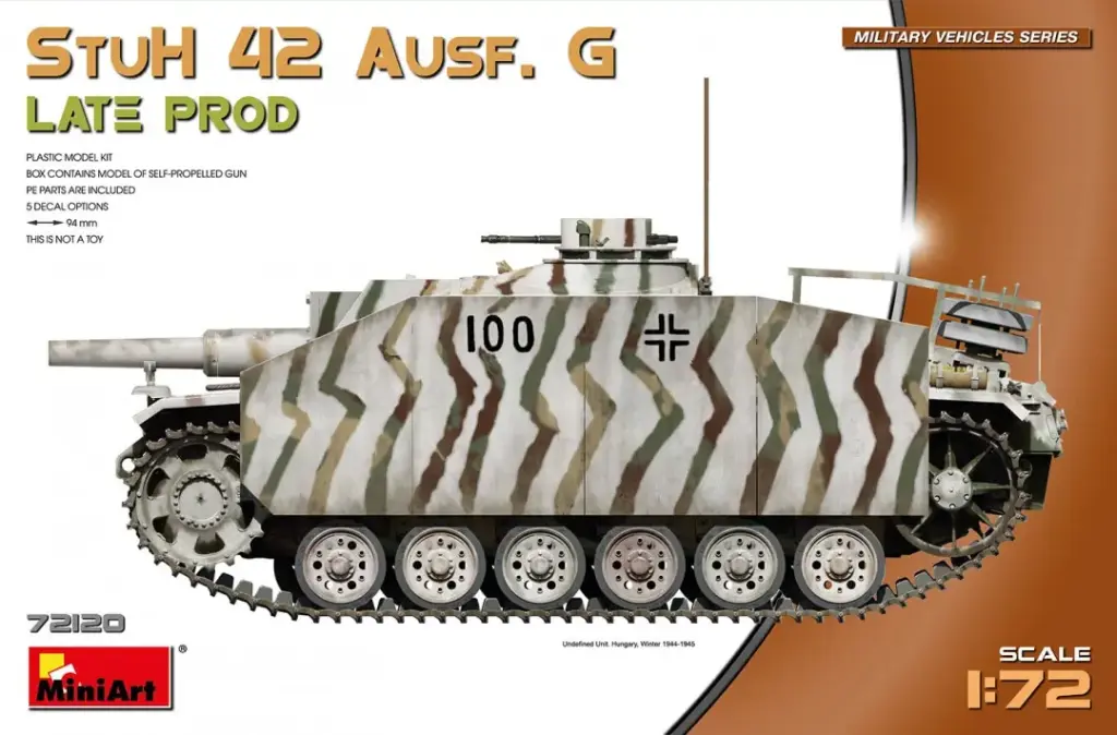 MiniArt: StuH 42 Ausf. G Late Production