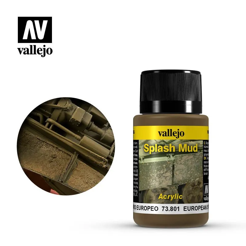 [VAL 73.801] Vallejo : European Splash Mud │ Weathering FX
