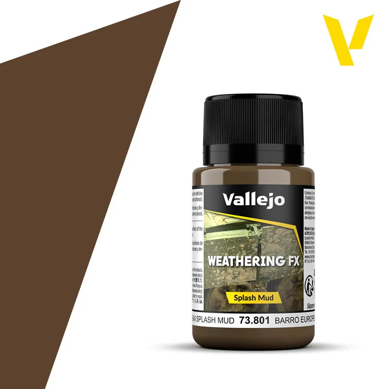 [VAL 73.801] Vallejo : European Splash Mud │ Weathering FX