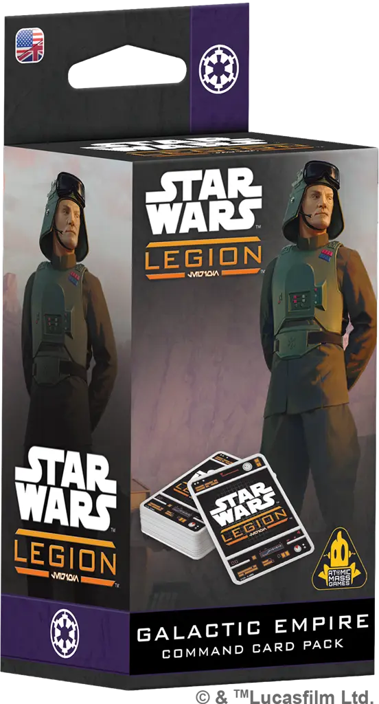 [AMG SWQ156FR] Galactic Empire: Command Card Pack [EN] │ Star Wars LEGION