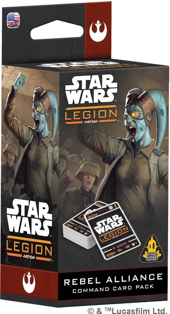 Alliance Rebelle : Paquet de Cartes de Commandement [FR] │ Star Wars LEGION