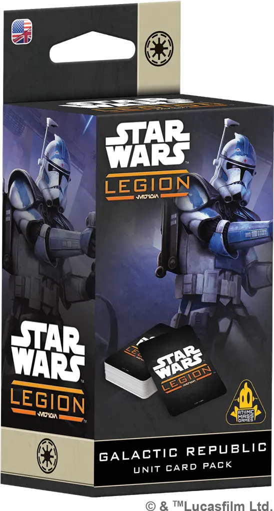 République Galactique : Paquet de Cartes d'unités [FR] │ Star Wars LEGION