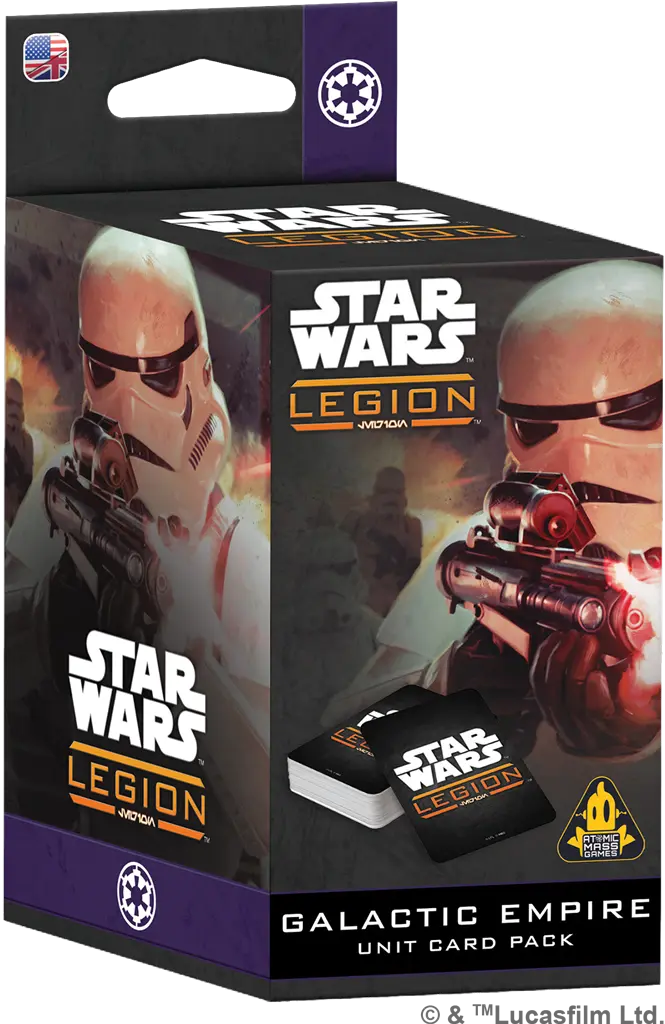 Empire Galactique : Paquet de Cartes d'unités [FR] │ Star Wars LEGION