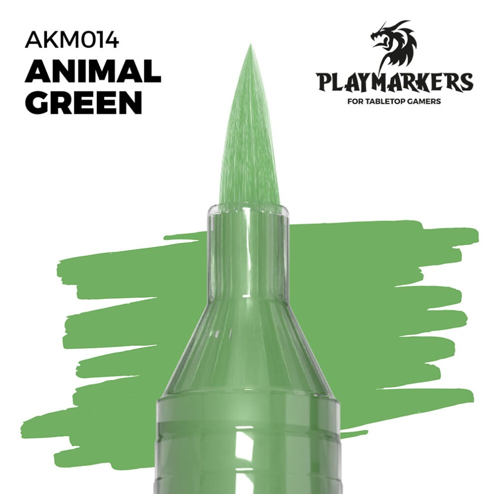 Ak : Playmarkers "Animal Green" │ Acrylic Paint Marker