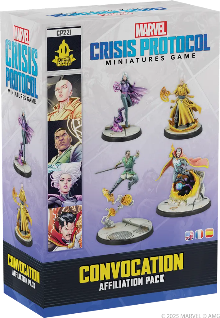 [AMG CP221] Marvel Crisis Protocol : Convocation [FR/ENG/ESP] │ Affiliation Pack