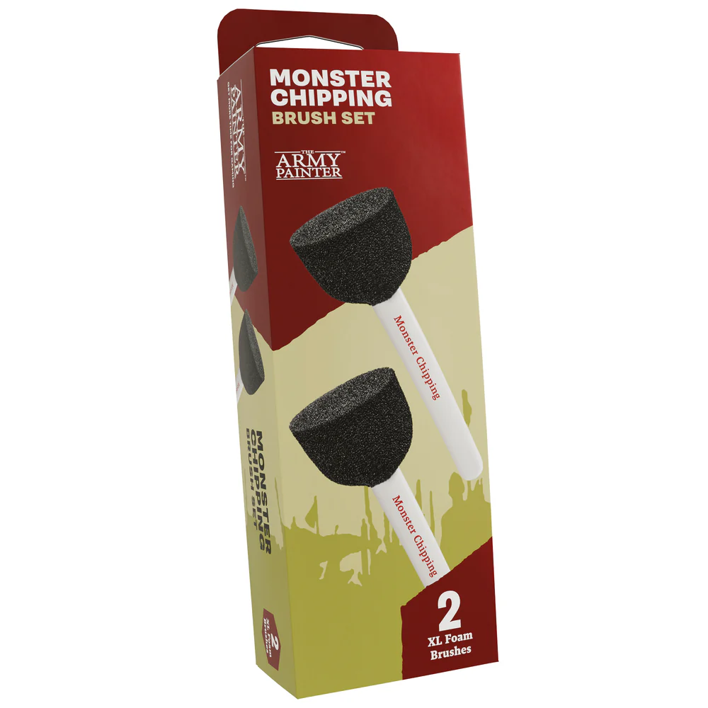 [TAP TL5068] The Army Painter : Monster Chipping Brush Set (2pcs)