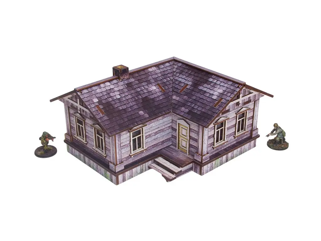 [MAS H00237] Micro Art Studio : Ivan's House - WW2 Ostfront Village │ Pré-peint