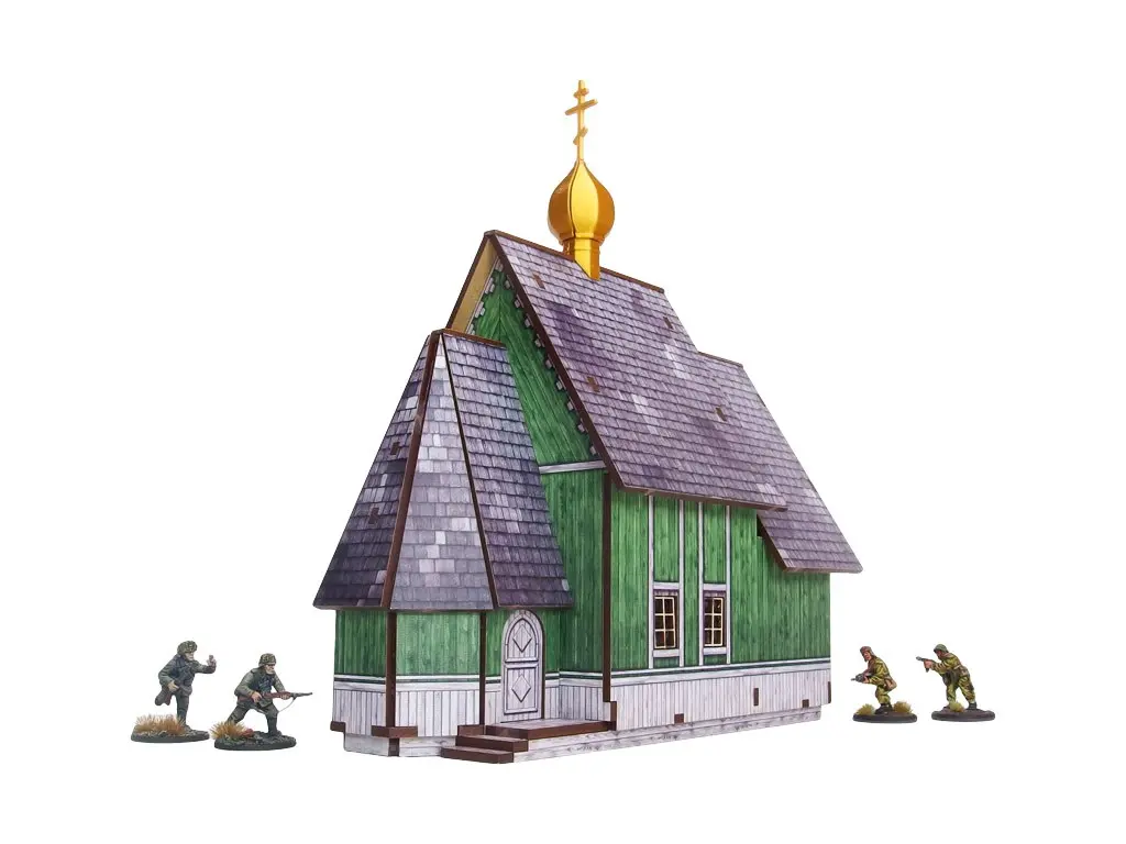 [MAS H00238] Micro Art Studio : Tserkov - WW2 Ostfront Village │ PréPeint