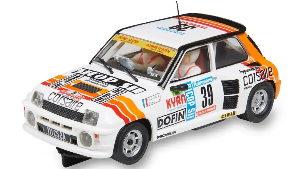 SCX : Renault 5 Turbo n°39 Tour de Corse 84 