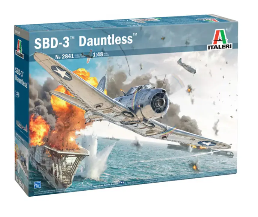 [ITA 2841] Italeri : Avion américain de l'U.S. Navy SBD-3 Dauntless
