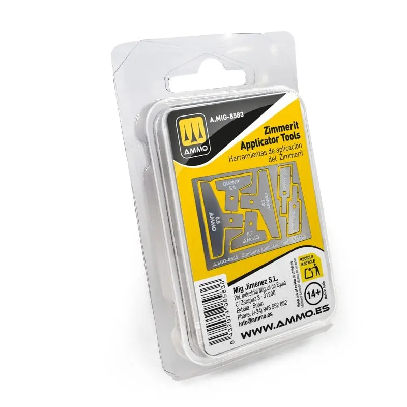 [MIG 8583] Ammo Mig : Outils d'application pour Zimmerit 