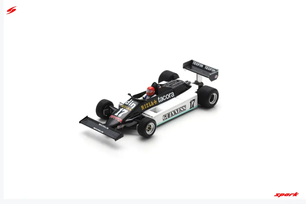 Spark : March 811 No.17 San Marino GP 1981 Eliseo Salazar [1/43]