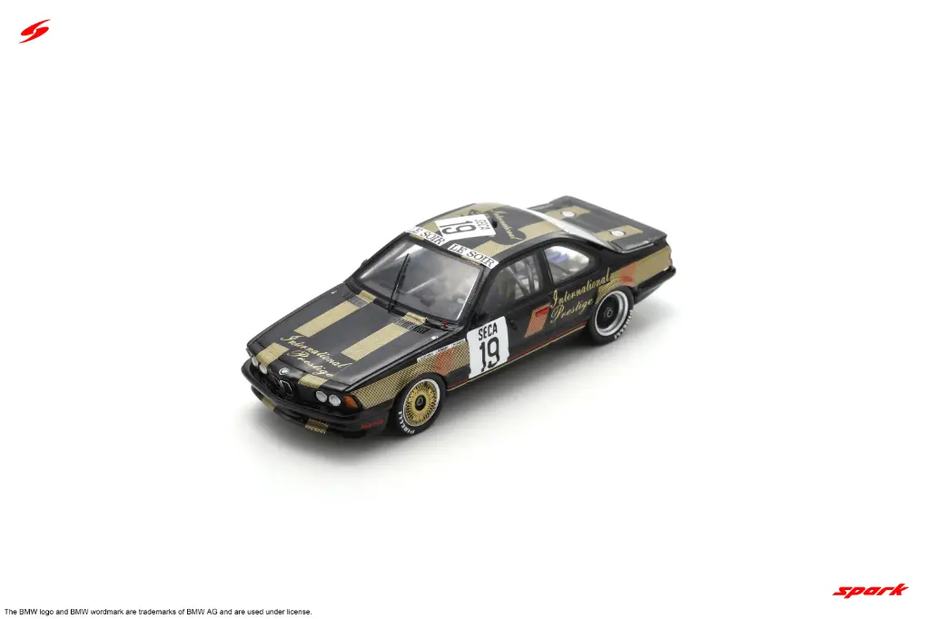 Spark : BMW 635 Csi No.19 24H Spa 1986 L. Guitteny - L. Robert - J. P. Caste