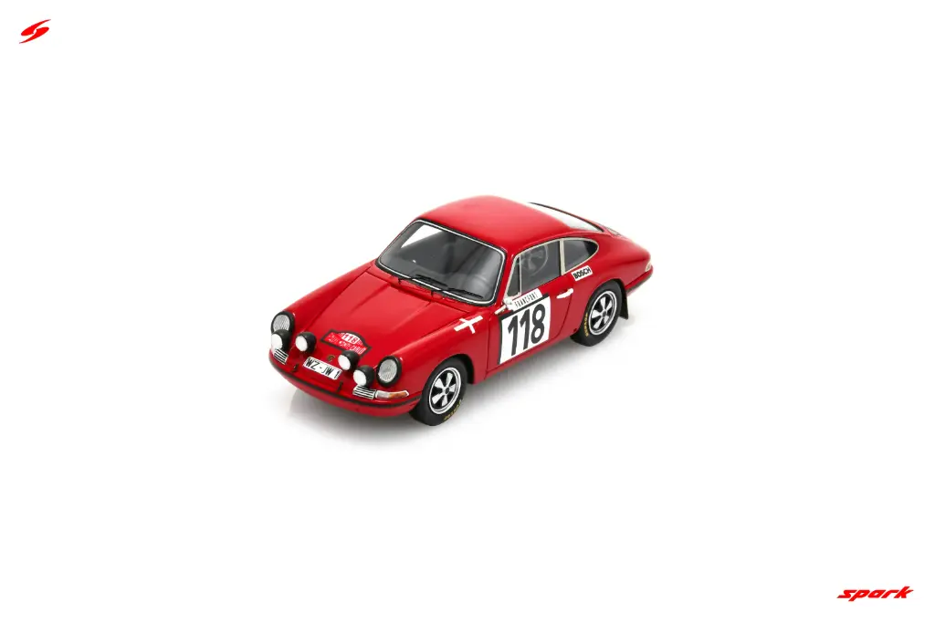 Spark : Porsche 911S No.118 Rally Monte Carlo 1970 H-J. Walter - H. Rack [1/43]