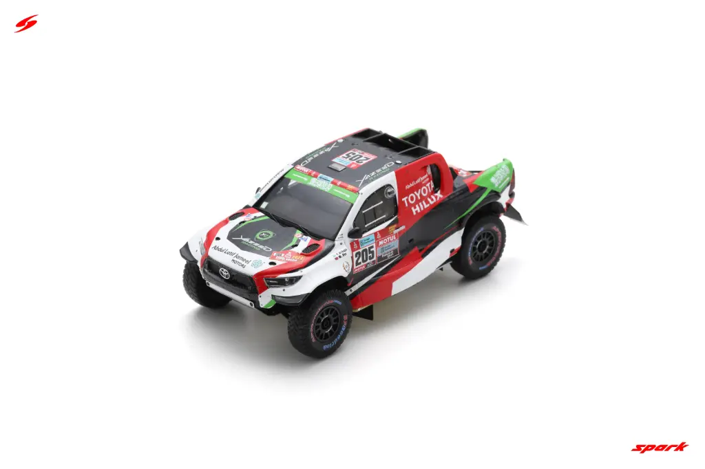 [SPK S5890] Spark : TOYOTA HILUX No.205 3rd Dakar Rally 2022 Y. Al-Rajhi - M. Orr