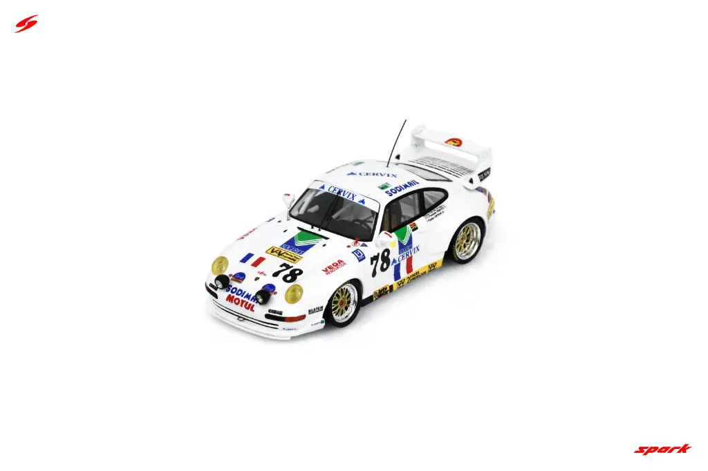 Spark : Porsche 911 GT2 No.78 16th Le Mans 24H 1995 D. Ortion - J-F. Veroux - E. van de Vyver [1/43]