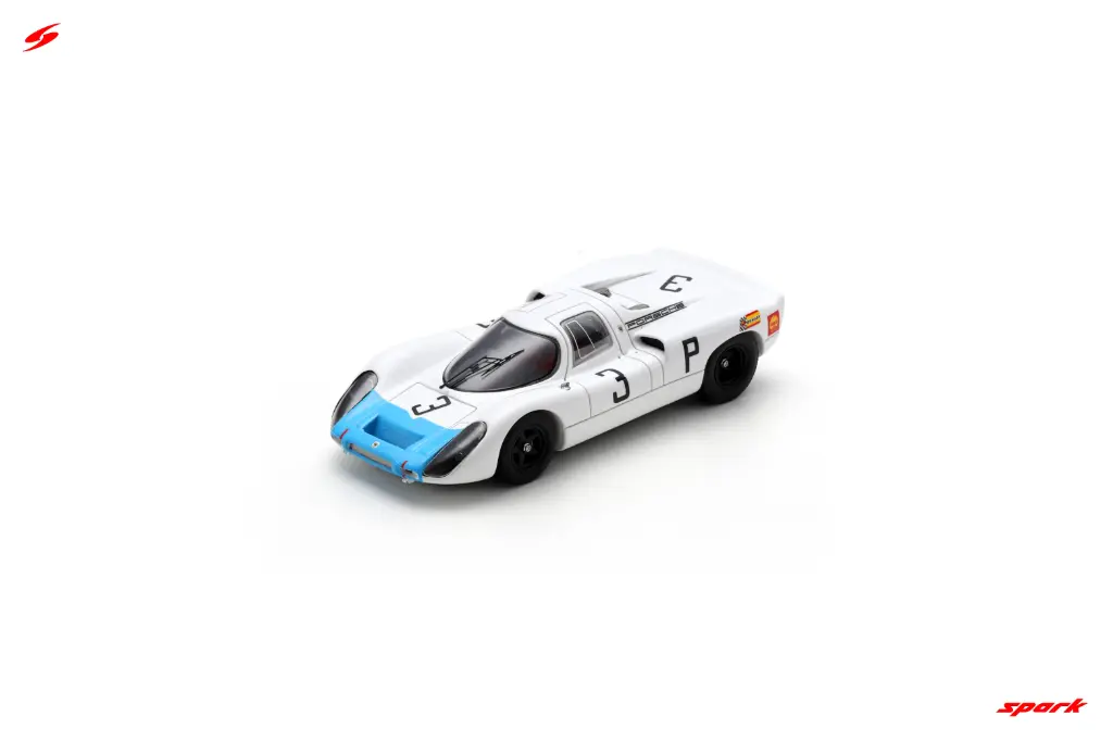 Spark : Porsche 907 No.3 2nd 1000Km Nürburgring 1968 Hans Herrmann - Rolf Stommelen  [1/43]
