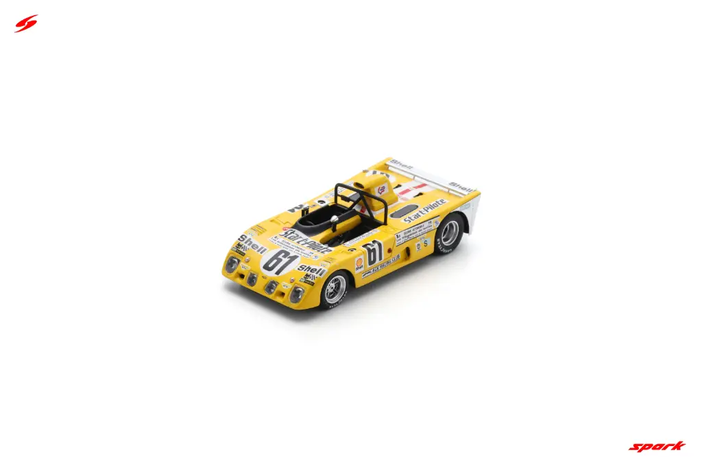 Spark : Lola T280 No.61 Le Mans 24H 1973 D. Rouveyran - C. Mons [1/43]