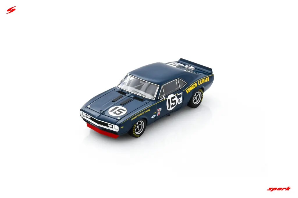 Spark : Chevrolet Camaro No.15 3rd 12H Sebring 1968 M. Donohue - C. Fisher [1/43]