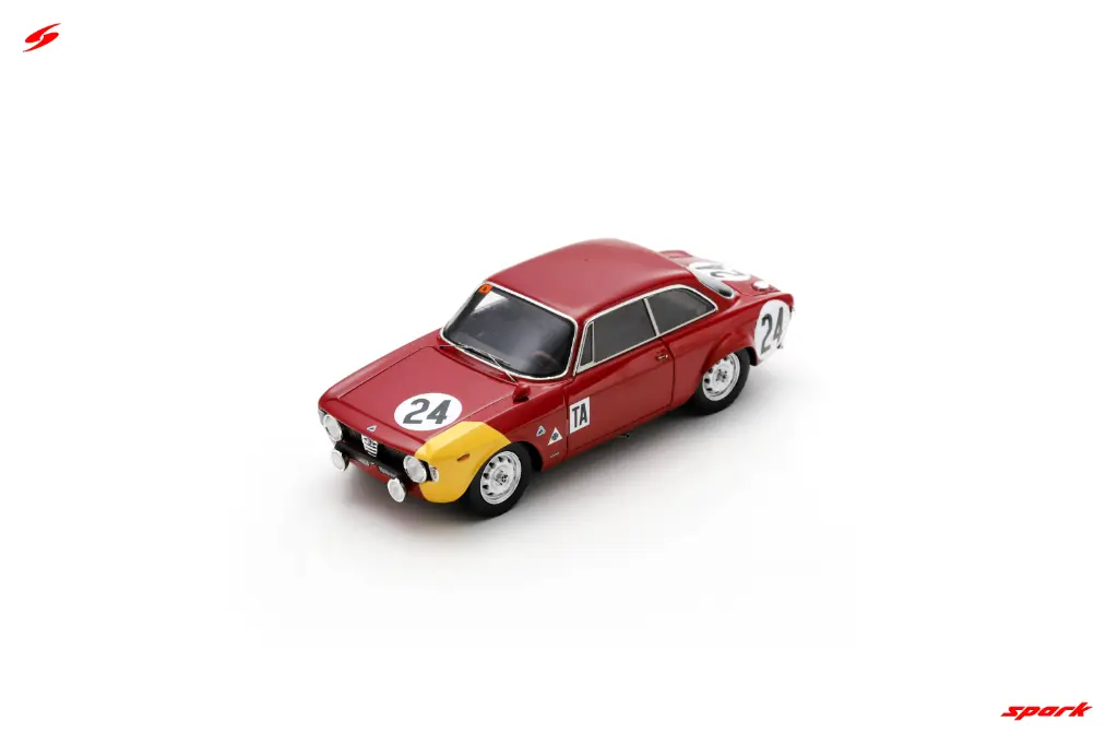 Spark : Alfa Romeo Giulia Sprint GTA No.24 24H Daytona 1968 L. Cella – T. Zeccoli – G. Biscaldi [1/43]